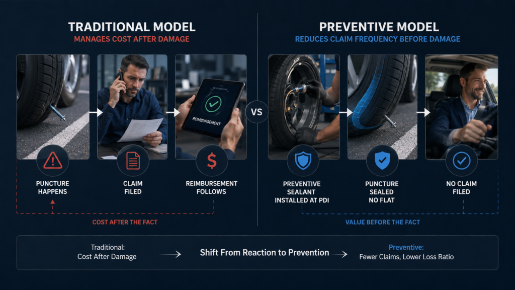 Traditional vs Preventative tire programs